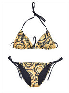 Moda praia Bas de bikini Versace Amarelo Femme