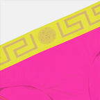 Moda praia Bas de bikini Medusa Greca Versace Rosa Femme