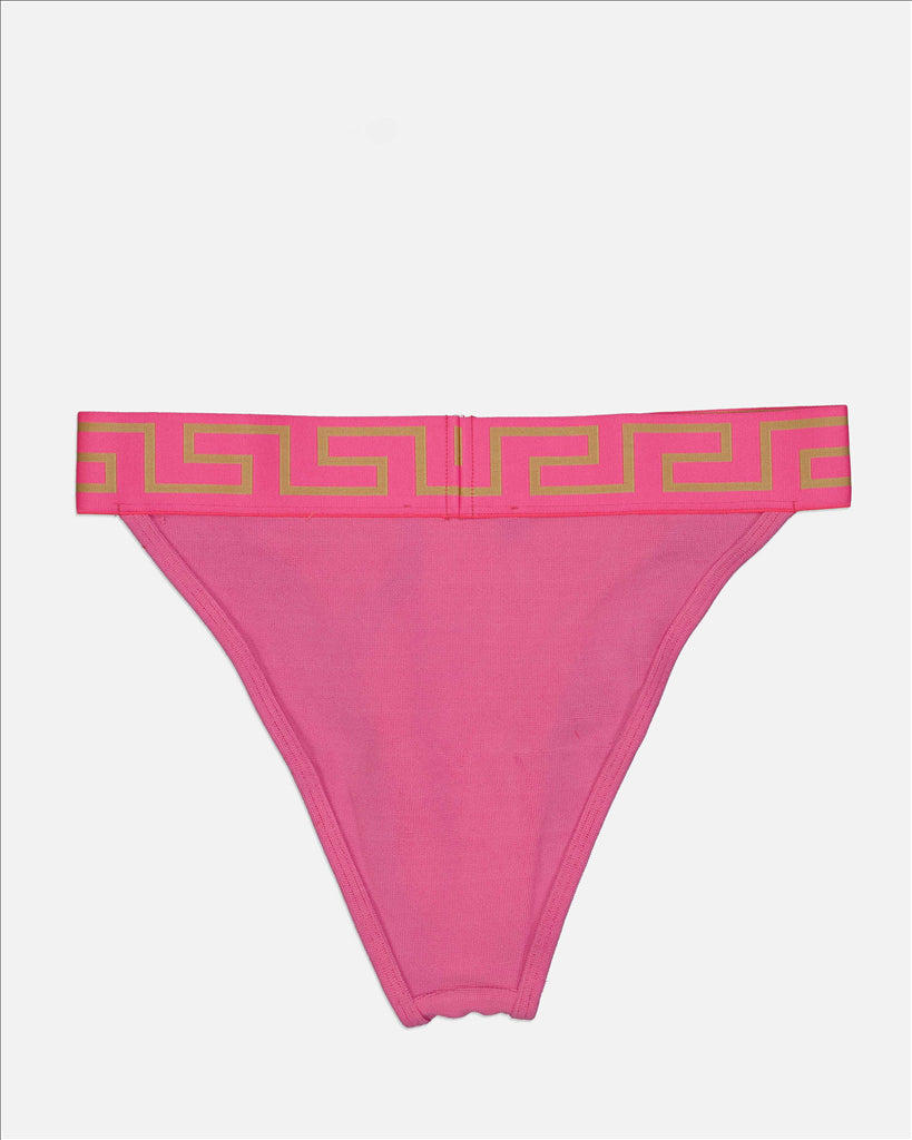 Moda praia Bas de bikini Medusa Versace Rosa Femme