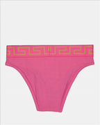 Beachwear Bas de bikini Medusa Versace Rose Femme