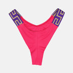 Moda praia Bas de bikini Greca Versace Rosa Femme