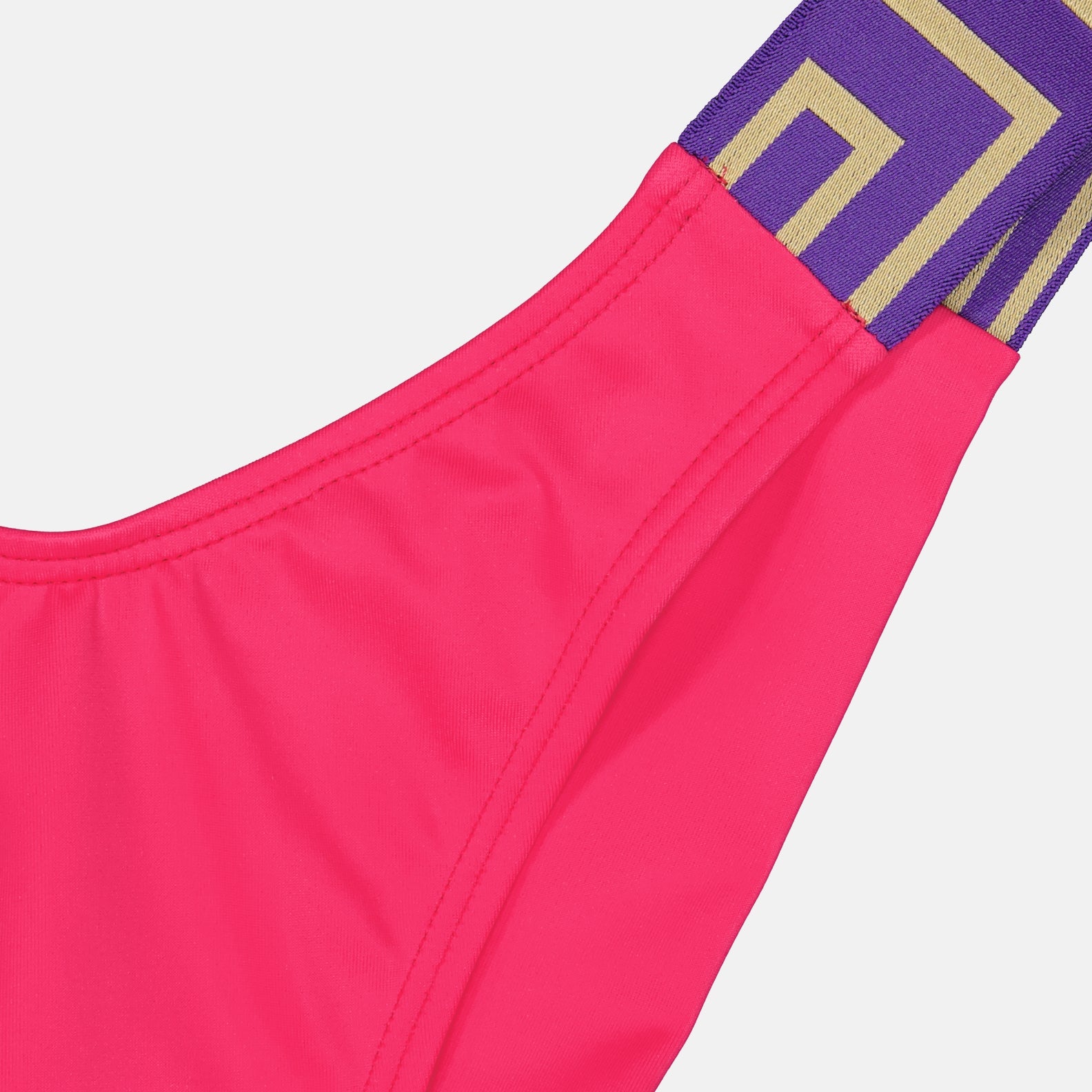 Moda praia Bas de bikini Greca Versace Rosa Femme