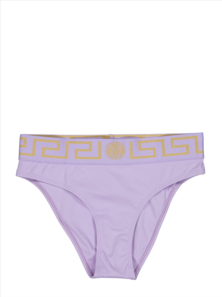 Moda de playa Bas de bikini Versace pour Femme Violet Versace Púrpura Femme