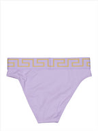 Moda de playa Bas de bikini Versace pour Femme Violet Versace Púrpura Femme
