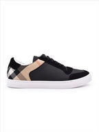 Baskets Baskets à carreaux Burberry Noir Homme