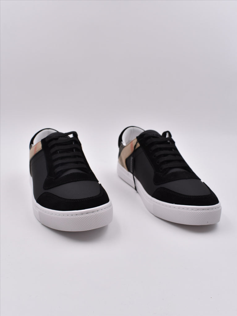 Baskets Baskets à carreaux Burberry Noir Homme