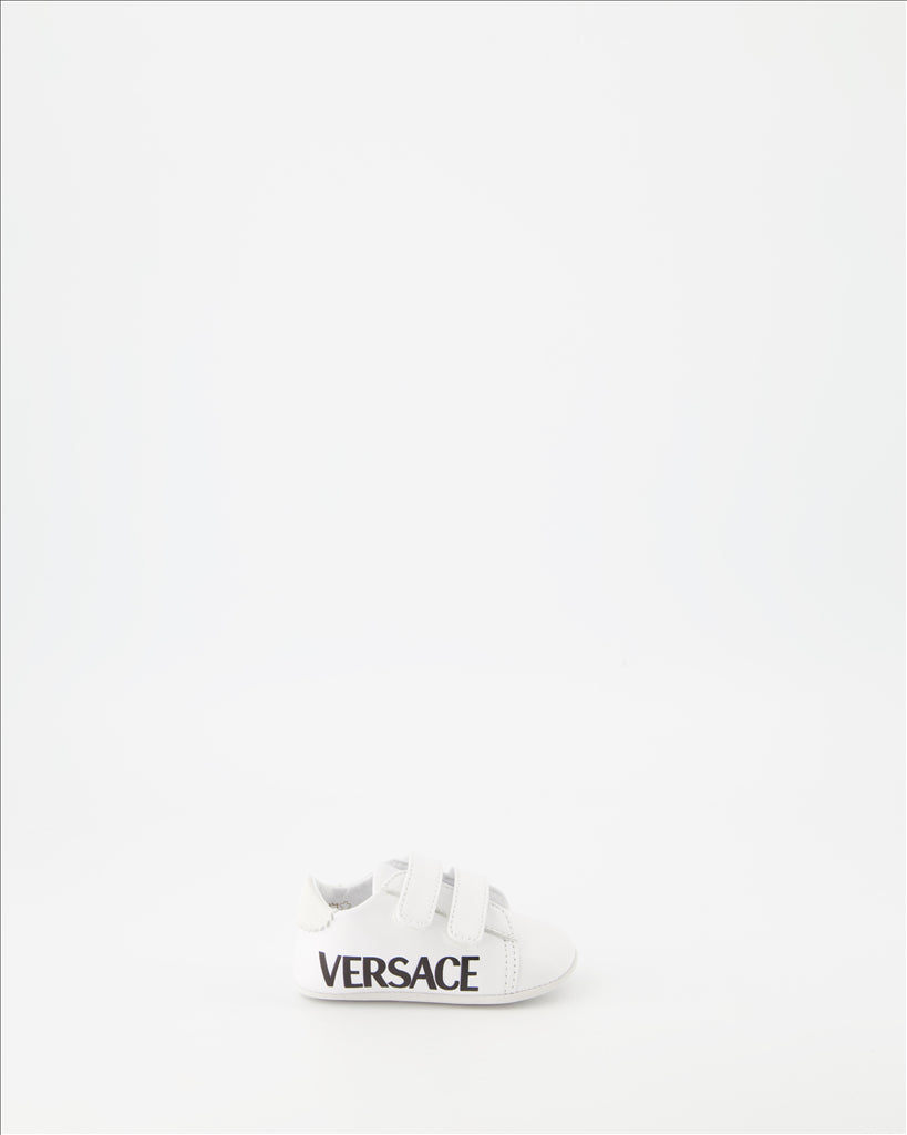 Prendas Baskets à logo Versace Blanco Niños