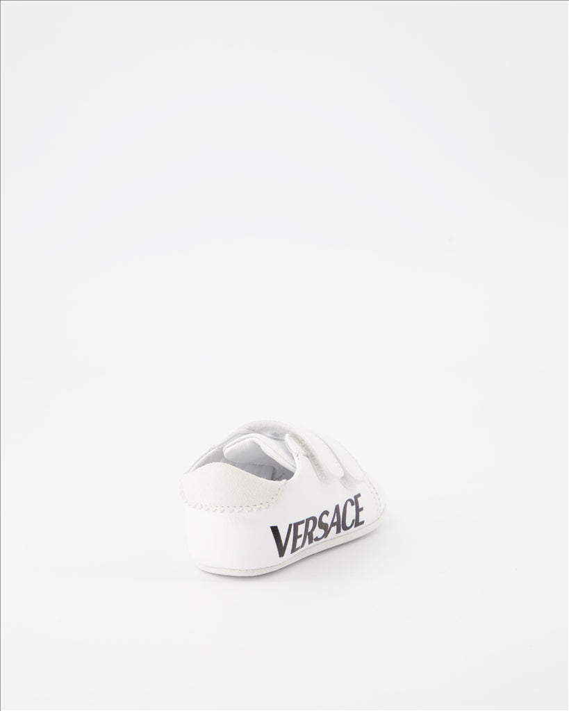 Prendas Baskets à logo Versace Blanco Niños