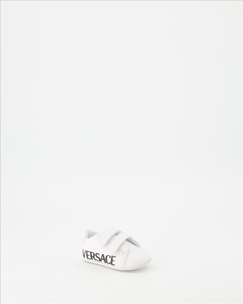 Prendas Baskets à logo Versace Blanco Niños