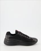 Baskets Baskets America's Cup Noir Linea Rossa Noir Homme