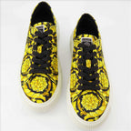 Baskets Baskets Barocco Versace Jaune Homme
