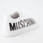 Baskets Baskets à logo Moschino Blanc Homme