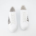 Baskets Baskets à logo Moschino Blanc Homme