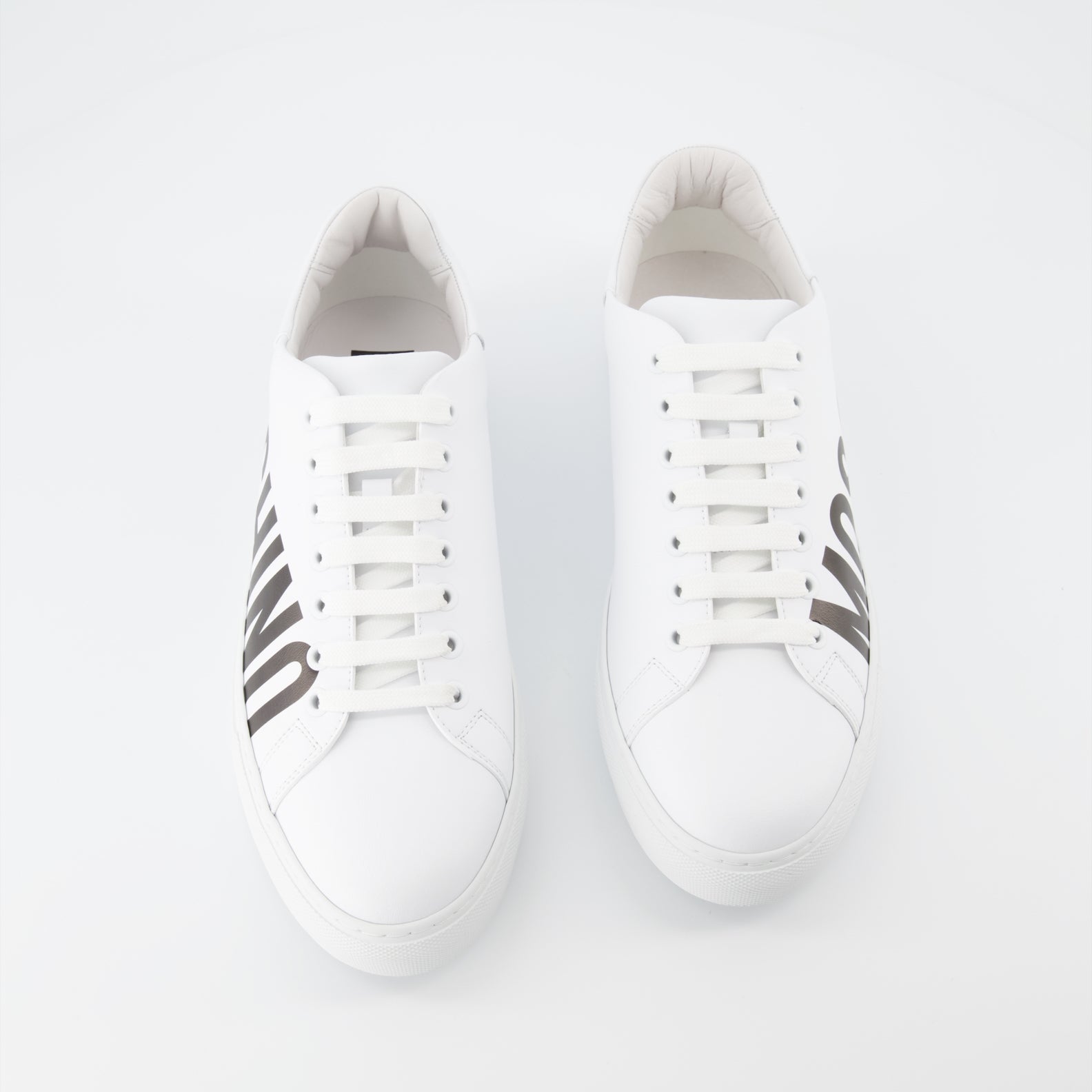 Sneaker Baskets à logo Moschino Blanco Homme