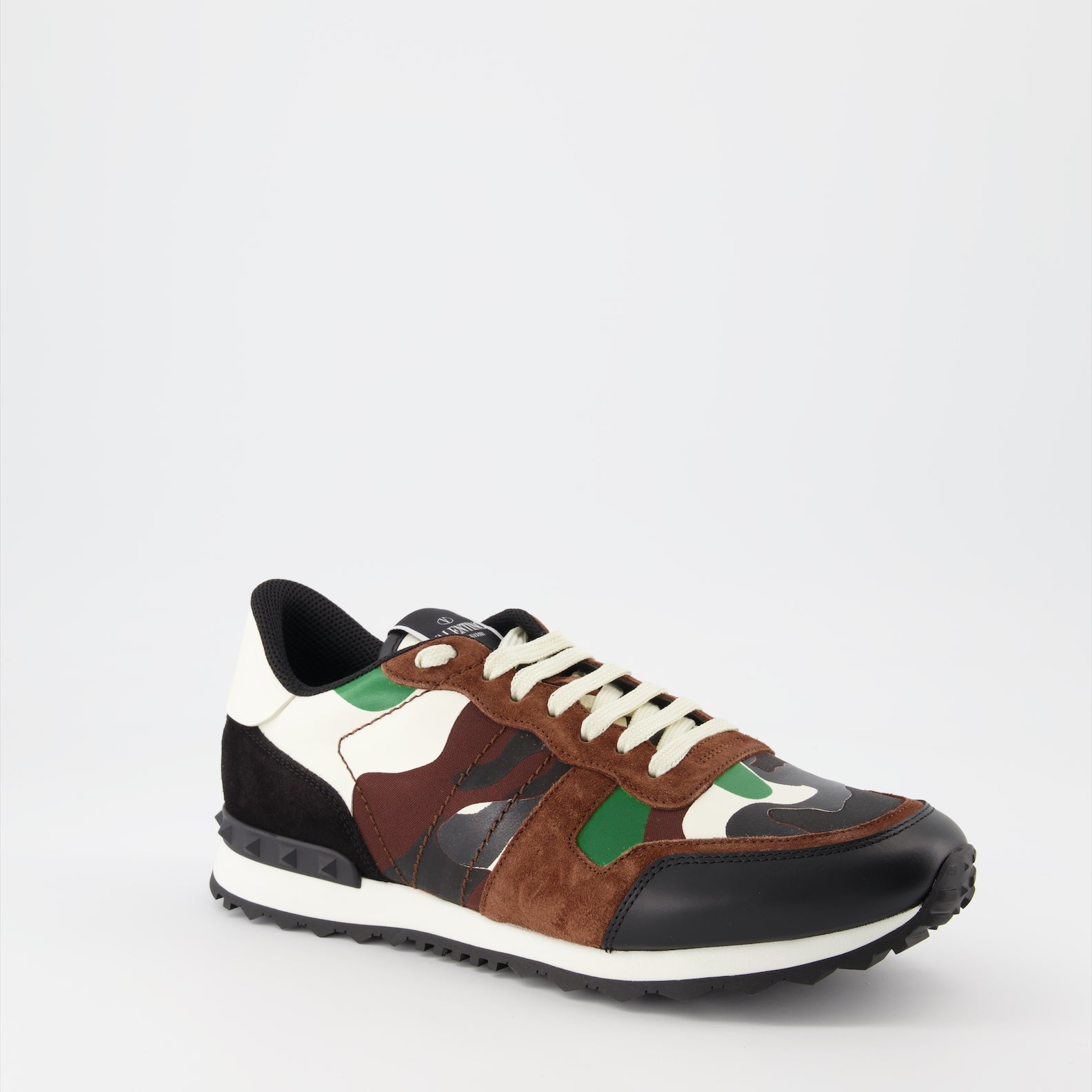 Sneaker Camouflage Rockrunner Sneakers Valentino Garavani Grün Homme