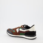 Sneaker Camouflage Rockrunner Sneakers Valentino Garavani Grün Homme