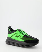 Sneaker Baskets Chain Reaction Versace Verde Homme