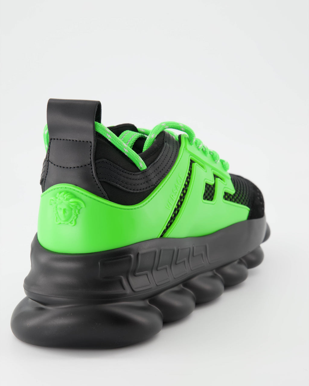 Sneaker Baskets Chain Reaction Versace Verde Homme