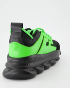 Sneaker Baskets Chain Reaction Versace Verde Homme