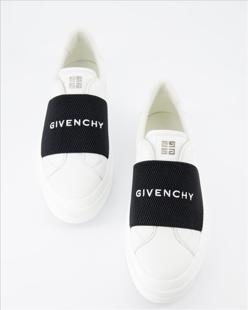 Baskets Baskets City Givenchy Blanc Homme