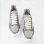 Sneaker Baskets Court Trainer Alexander McQueen Gris Homme