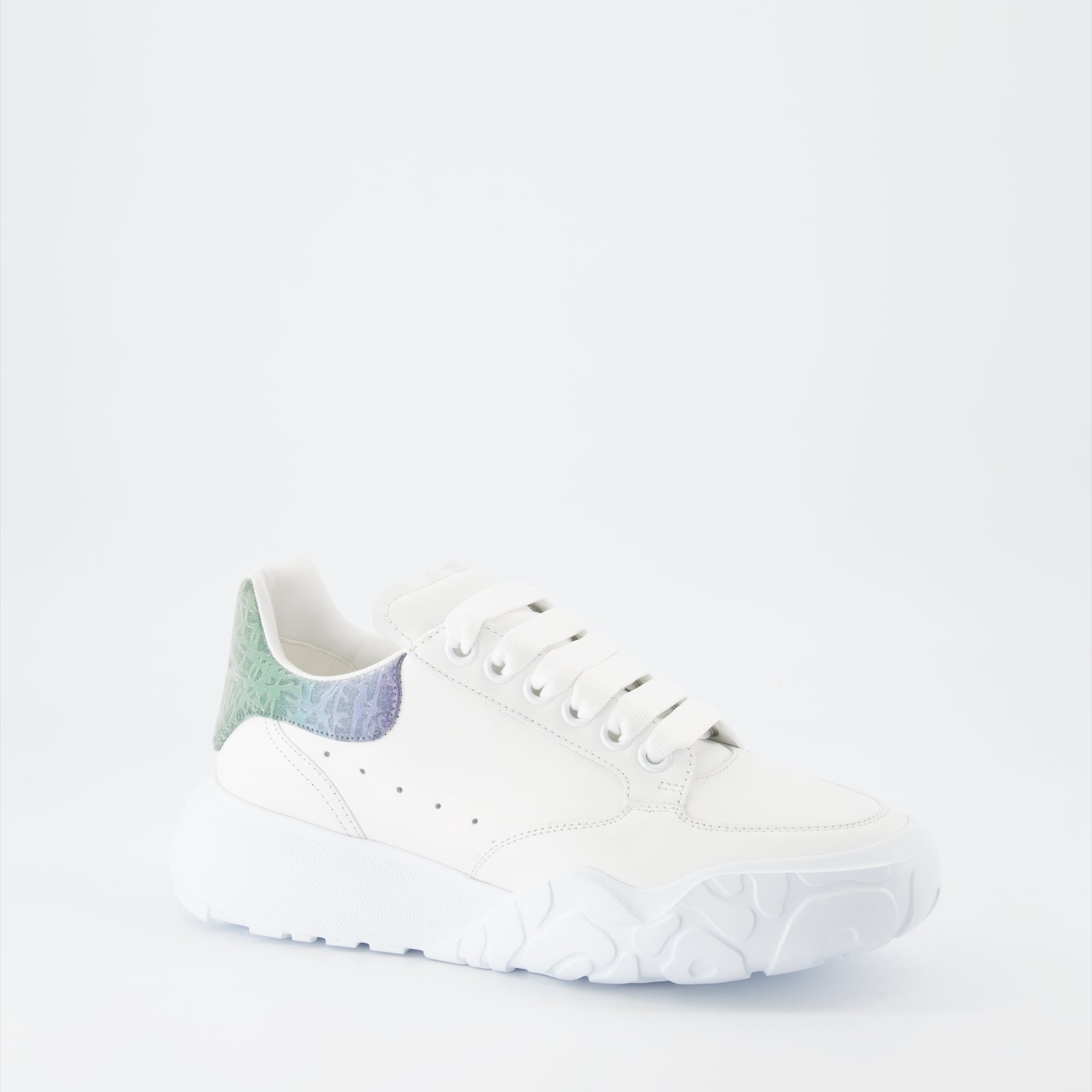 Baskets Baskets Court Trainer Alexander McQueen Blanc Femme