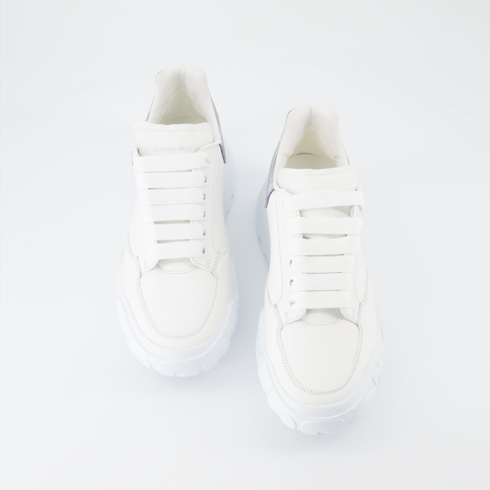 Baskets Baskets Court Trainer Alexander McQueen Blanc Femme