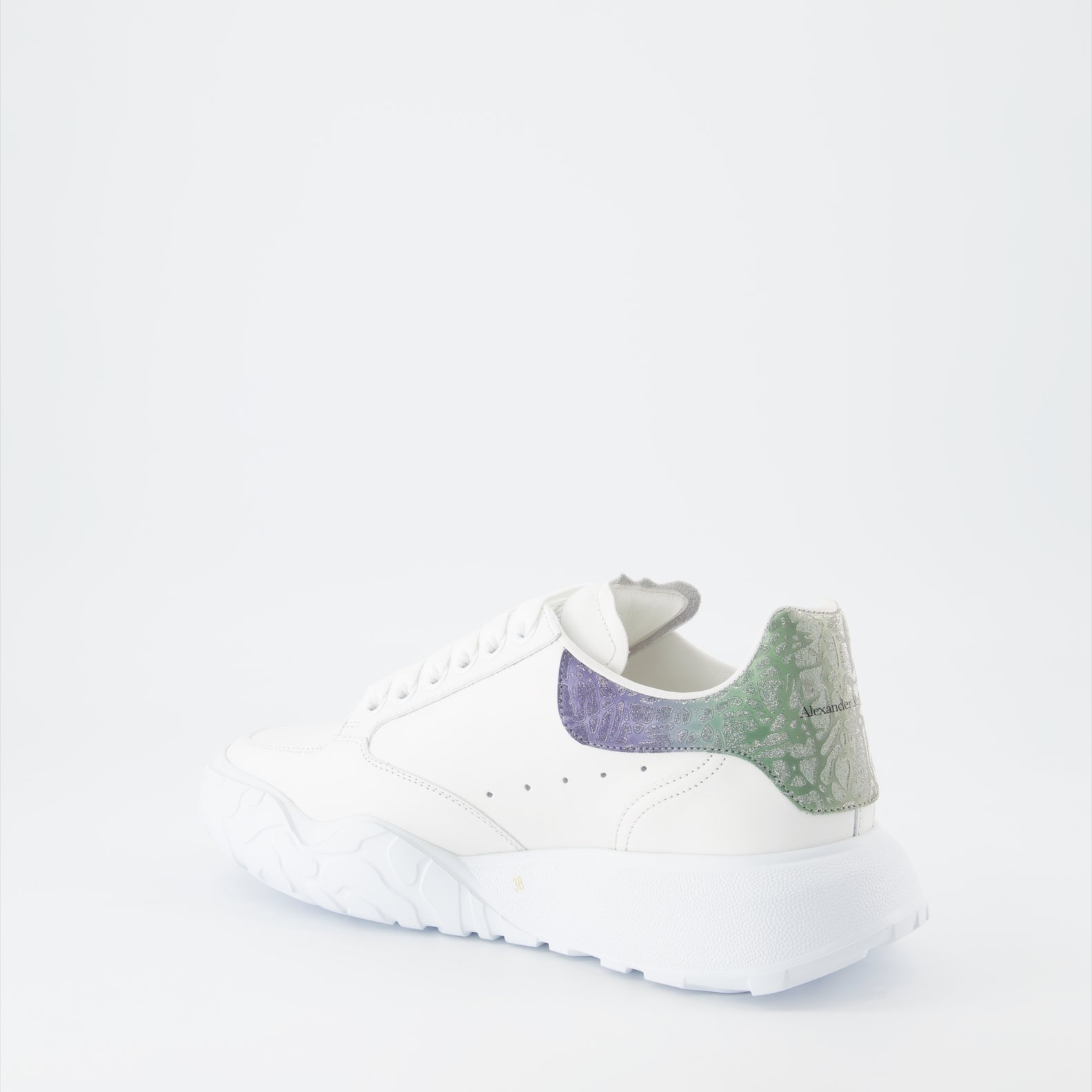 Baskets Baskets Court Trainer Alexander McQueen Blanc Femme
