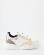 Sneaker Baskets Court Trainer Alexander McQueen Blanco Homme