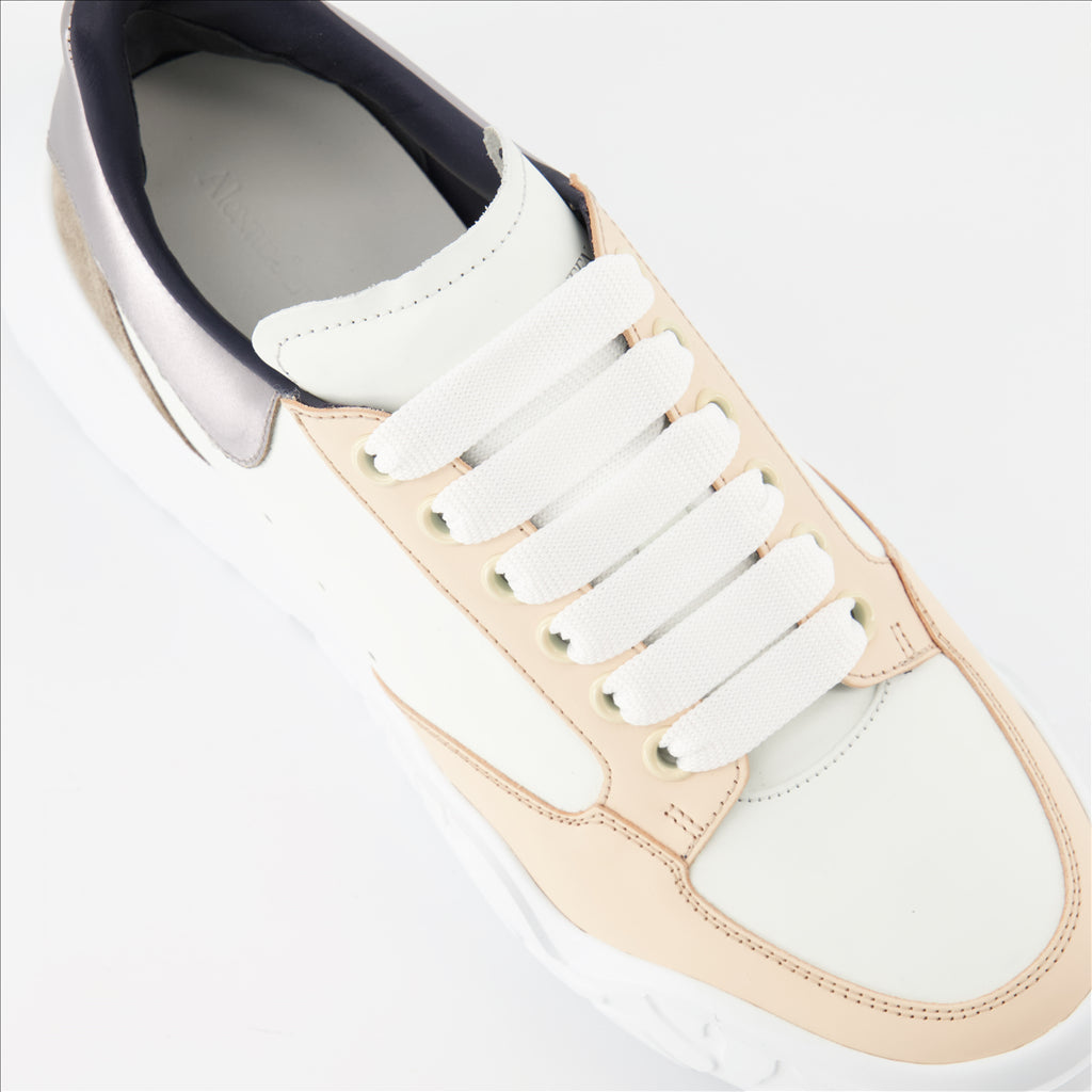 Sneaker Baskets Court Trainer Alexander McQueen Weiß Homme