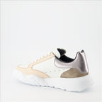 Sneaker Baskets Court Trainer Alexander McQueen Blanco Homme