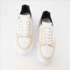 Sneaker Baskets Court Trainer Alexander McQueen Blanco Homme