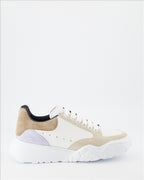 Sneaker Baskets Court Trainer Alexander McQueen Beige Homme