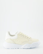 Sneaker Baskets Court Trainer Alexander McQueen Beige Homme