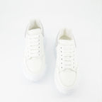 Sneaker Baskets Court Trainer Alexander McQueen Grau Femme