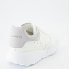 Sneaker Baskets Court Trainer Alexander McQueen Grau Femme