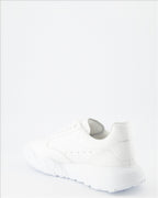 Sneaker Baskets Court Trainer Alexander McQueen Weiß Homme