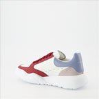 Baskets Baskets Court Trainer Alexander McQueen Blanc Femme