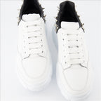 Sneakers Baskets Court Trainer Alexander McQueen Bianco Homme