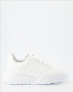 Sneaker Baskets Court Trainer Alexander McQueen Weiß Homme
