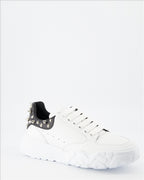 Sneakers Baskets Court Trainer Alexander McQueen Bianco Homme