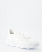 Sneaker Baskets Court Trainer Alexander McQueen Weiß Homme