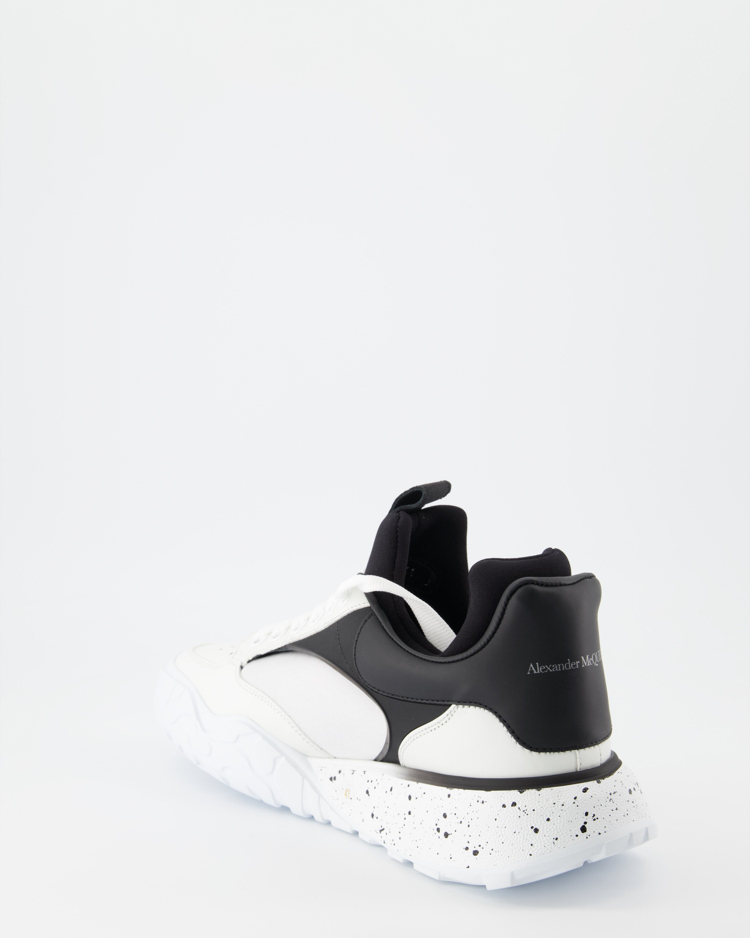 Sneaker Baskets Court Trainer Alexander McQueen Weiß Homme