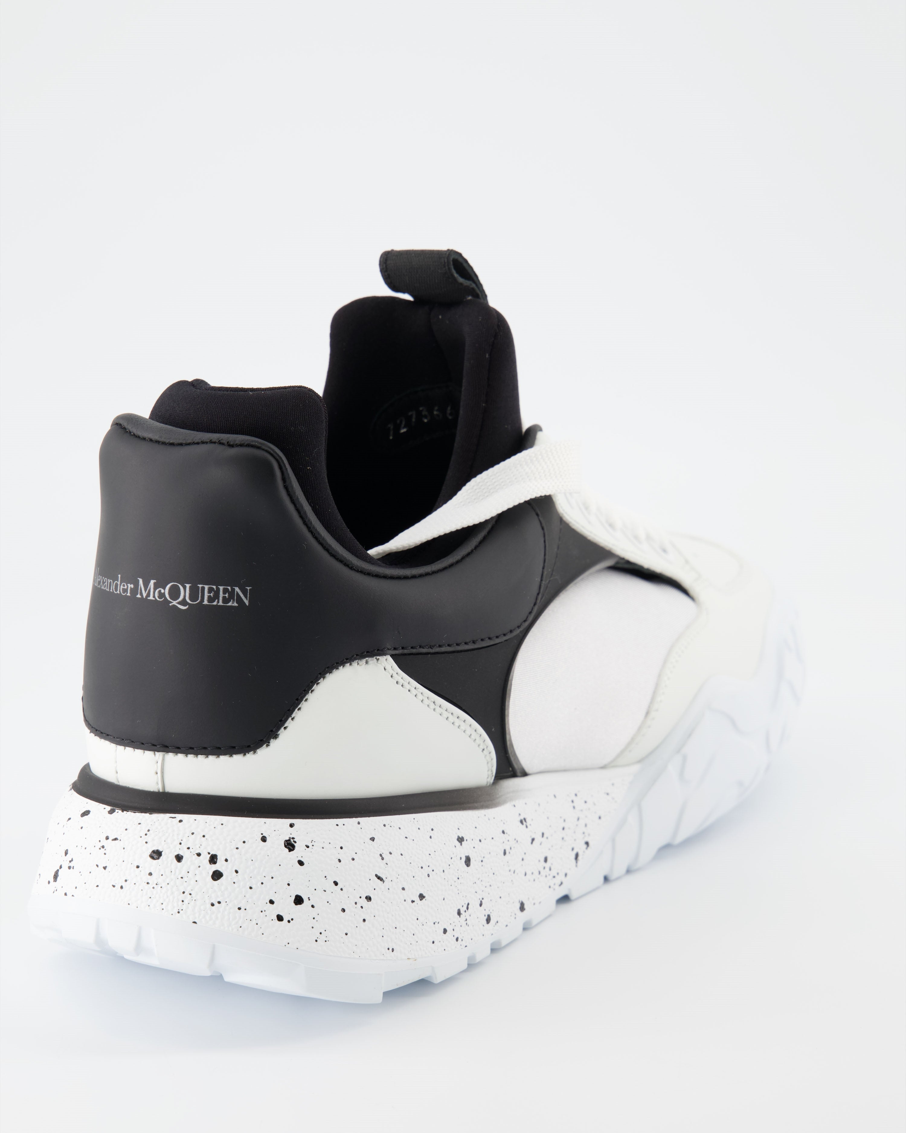 Sneaker Baskets Court Trainer Alexander McQueen Weiß Homme