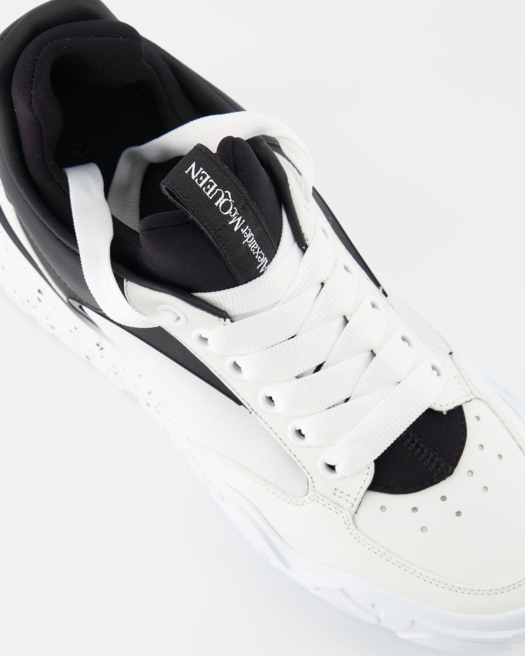 Tênis Baskets Court Trainer Alexander McQueen Branco Homme