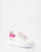 Sneaker Baskets Court Trainer Alexander McQueen Rosa Femme