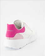 Sneaker Baskets Court Trainer Alexander McQueen Rosa Femme