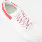 Sneaker Baskets court trainers Alexander McQueen Rosa Femme