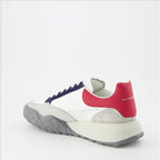 Sneaker Baskets Court Trainer Alexander McQueen Rojo Homme