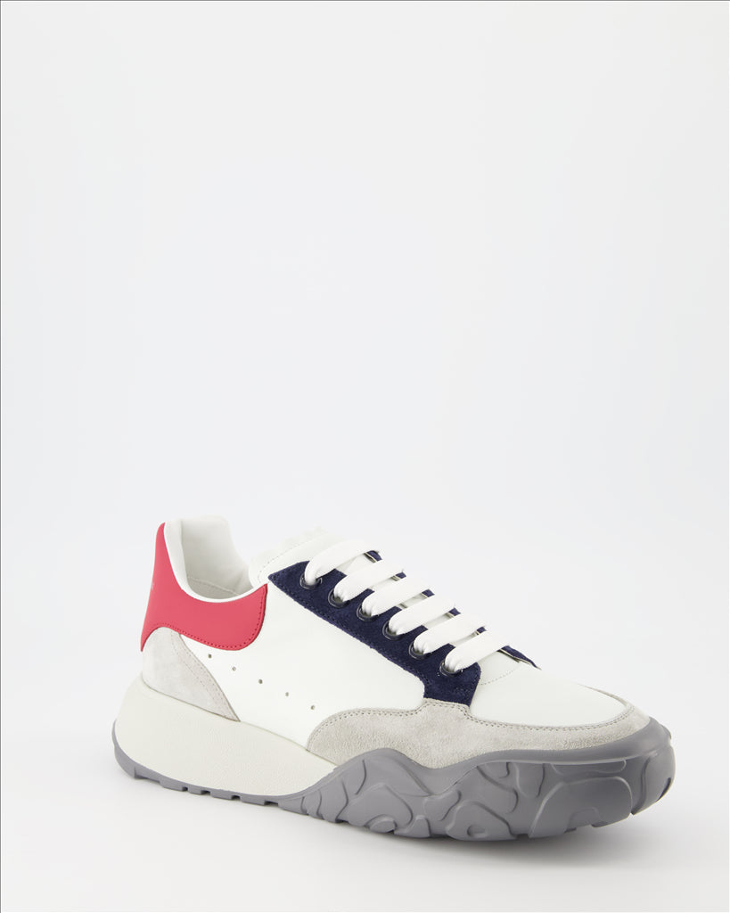 Sneaker Baskets Court Trainer Alexander McQueen Rot Homme